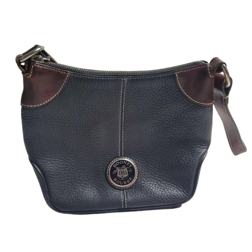3029 Dooney and‎ Bourke Black/Brown Shoulder Bag